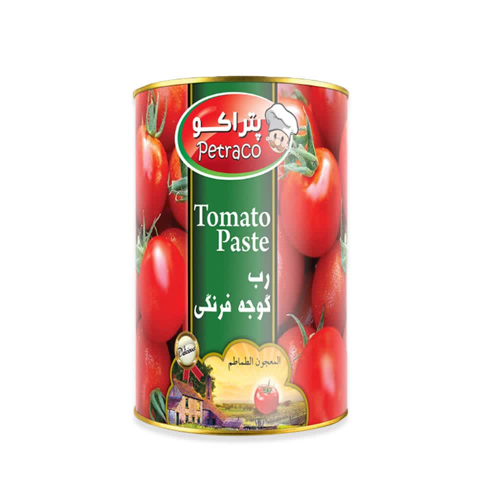 قیمت فروش + رب گوجه حلبی ۴۳۰۰ گرمی
