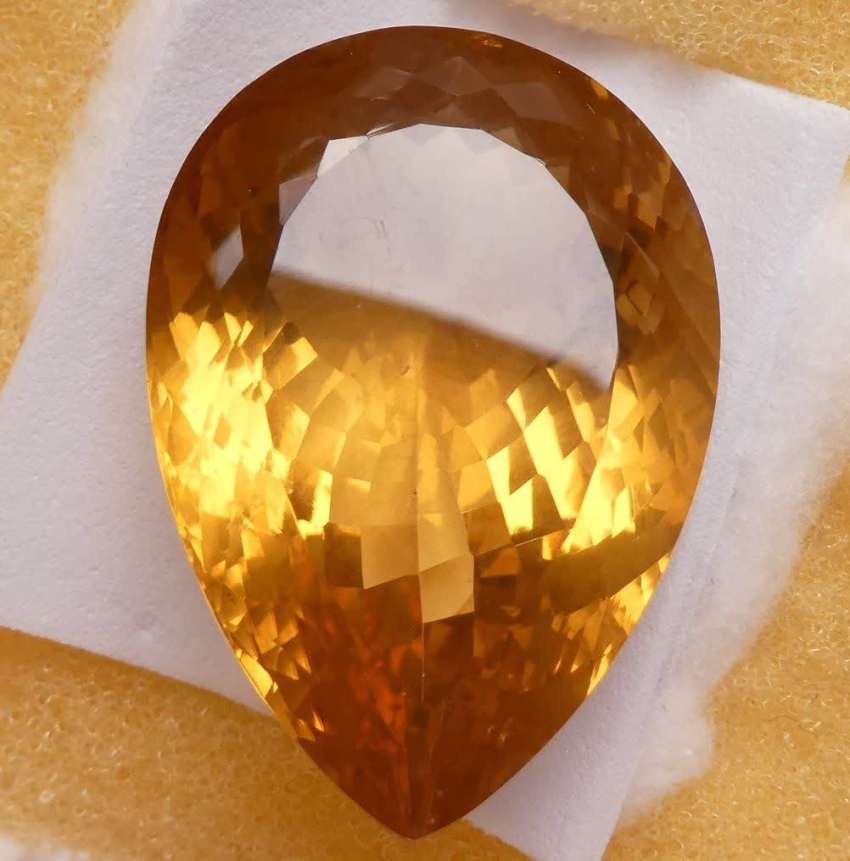 تصویر 1 از قیمت خرید سنگ سیترین اشکی