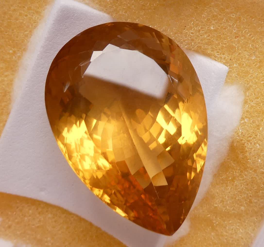 تصویر 2 از قیمت خرید سنگ سیترین اشکی