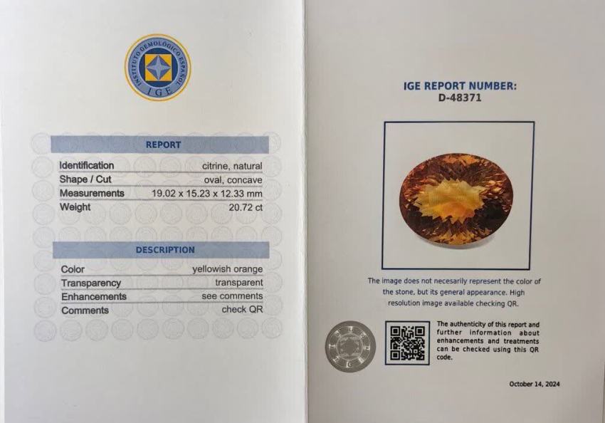 تصویر 1 از خرید سنگ سیترین زرد + قیمت عمده