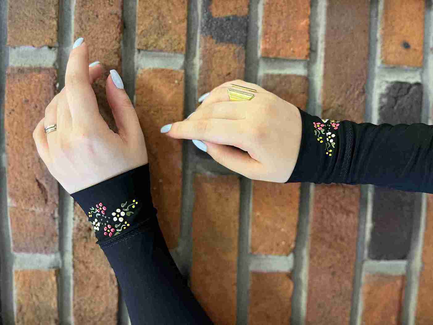 خرید و فروش ساق دست گلدوزی شده + قیمت فروش عمده