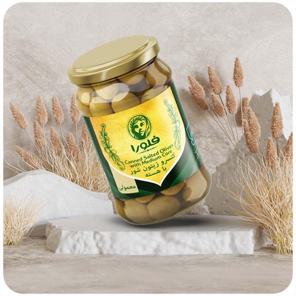 قیمت کنسرو زیتون 800 گرمی ویژه بسته 9 عددی + خرید عمده