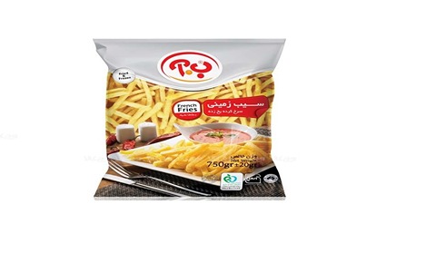 قیمت و خرید فرنچ فرایز ۱۰ کیلویی ب.آ + فروش عمده