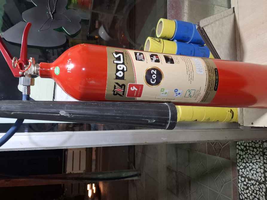 کپسول آتش نشانی ۶ کیلویی co2