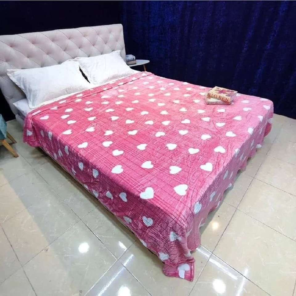 قیمت مناسب پتوی دو ژله‌ای قلبی دو نفره درجه یک + عمده