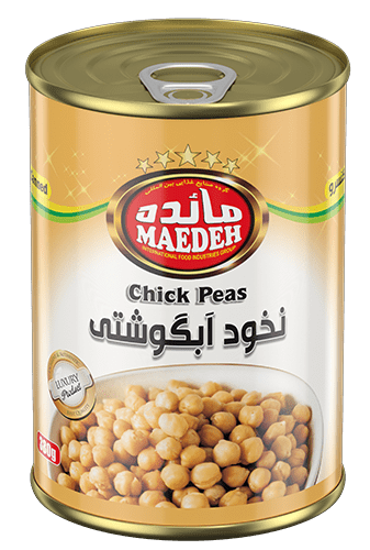 قیمت خرید کنسرو نخود آبگوشتی 400 گرمی خوش طعم درجه یک مرغوب + خرید ارزان و به صرفه