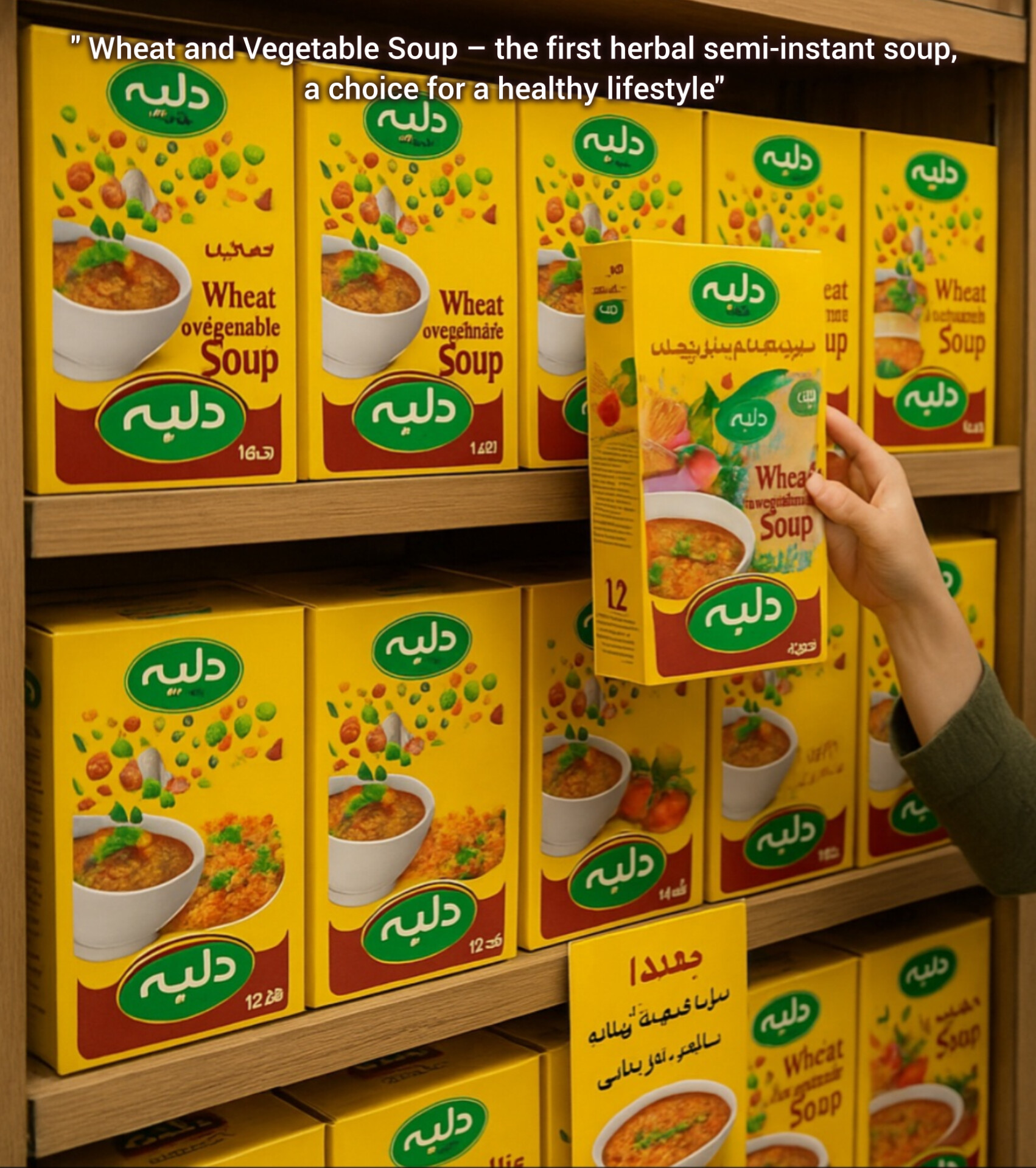 خرید سوپ گندم و سبزیجات (نیمه آماده) + قیمت فروش استثنایی