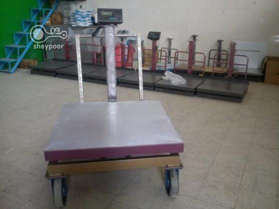 باسکول میدانی ۱۸۰۰ کیلویی با نمایشگر پرینتردار