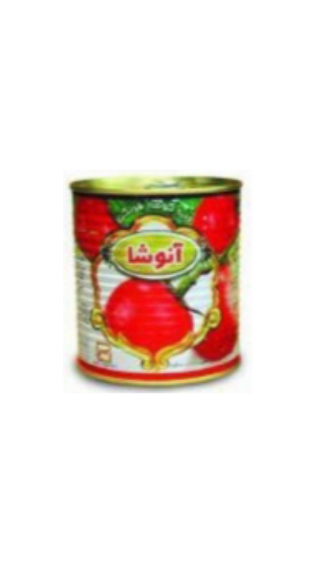 خرید و قیمت رب گوجه قوطی 800 گرمی آنوشا + فروش عمده
