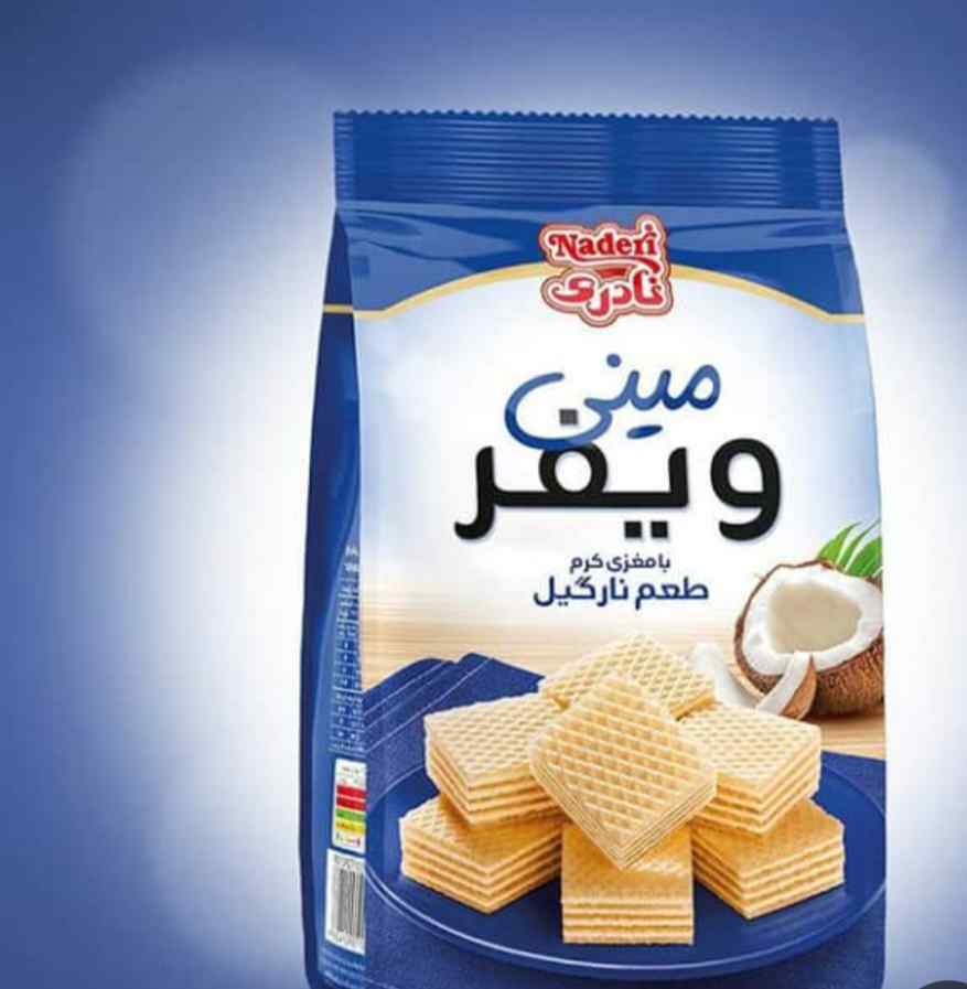 فروش فوق العاده مینی ویفر نارگیلی