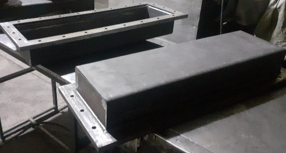 مونتاژ و جوش + در بوش لبه دار ۱۰ میل