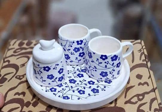 سینی پذیرایی سرامیکی خرید
