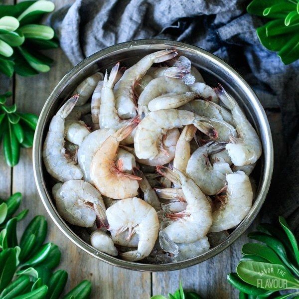 میگوی پاک شده + قیمت استثنایی