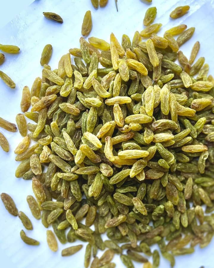 قیمت کشمش سبز قلمی ممتاز