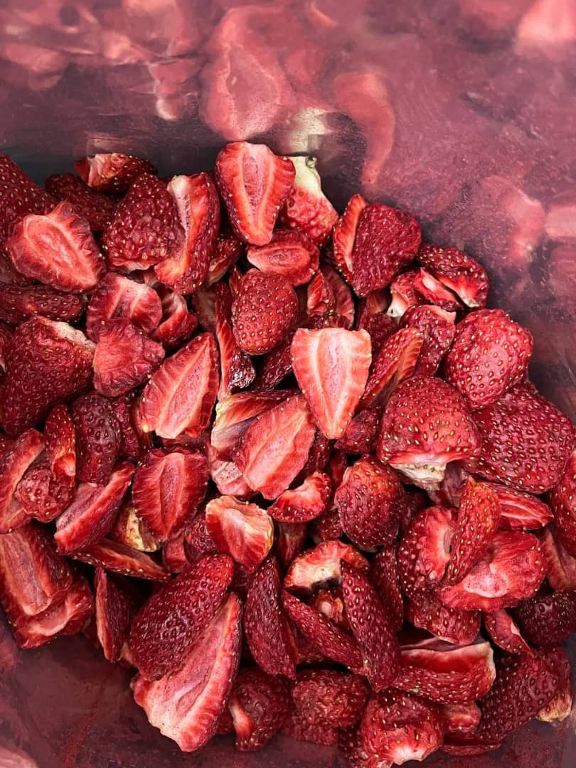 فروش میوه خشک انجمادی + پفک طبیعی