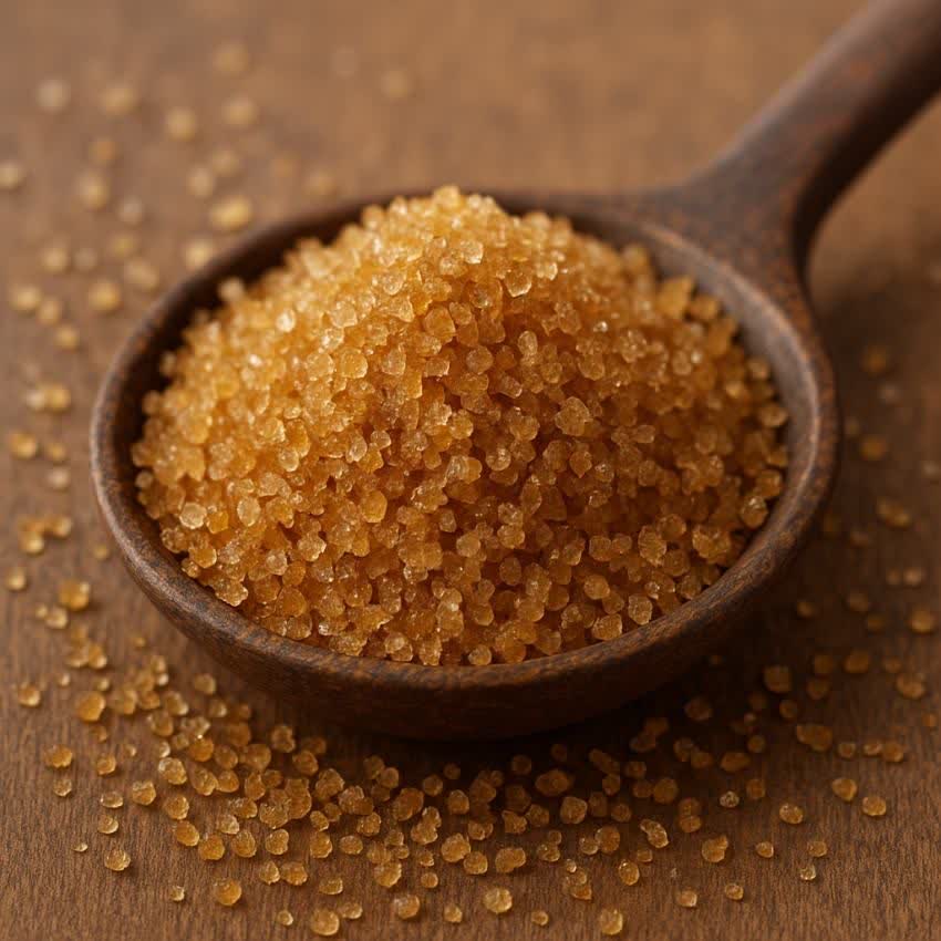 خرید اینترنتی شکر قهوه ای خشک درجه یک