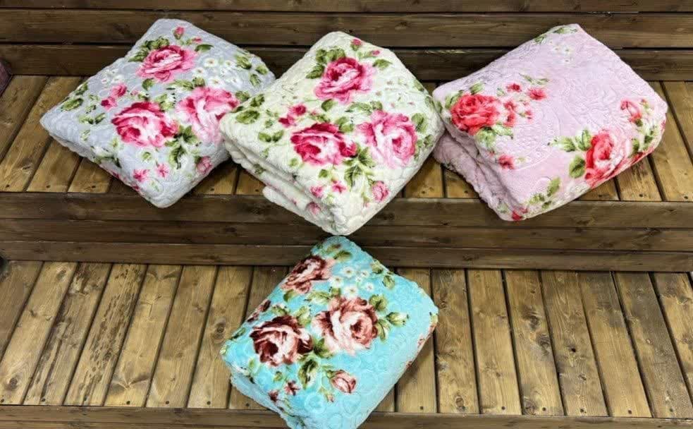 فروش پتو دو نفره ژله ای تیسا (گلناز) + قیمت عمده