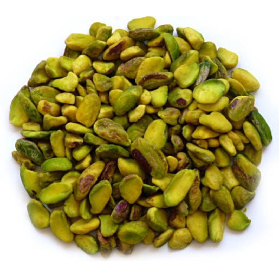چیپس پسته سبز + ویژه شیرینی‌ پزی صادراتی
