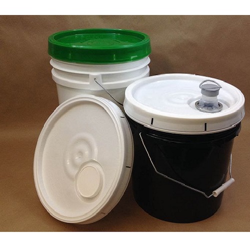 خرید سطل ۲۲ لیتری پلاستیکی کلاژردار + عکس