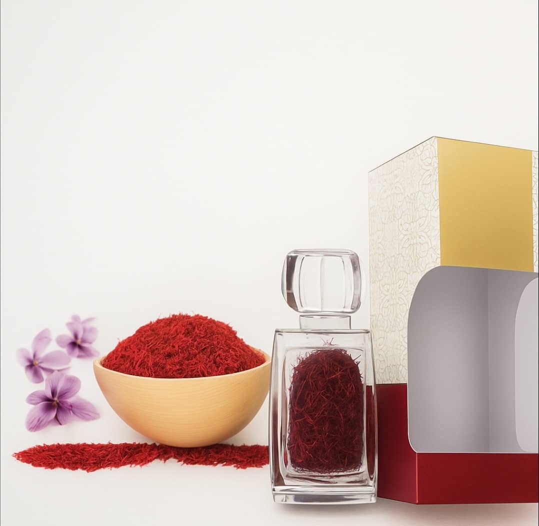 زعفران صادراتی درجه یک با بسته‌ بندی لوکس و استاندارد