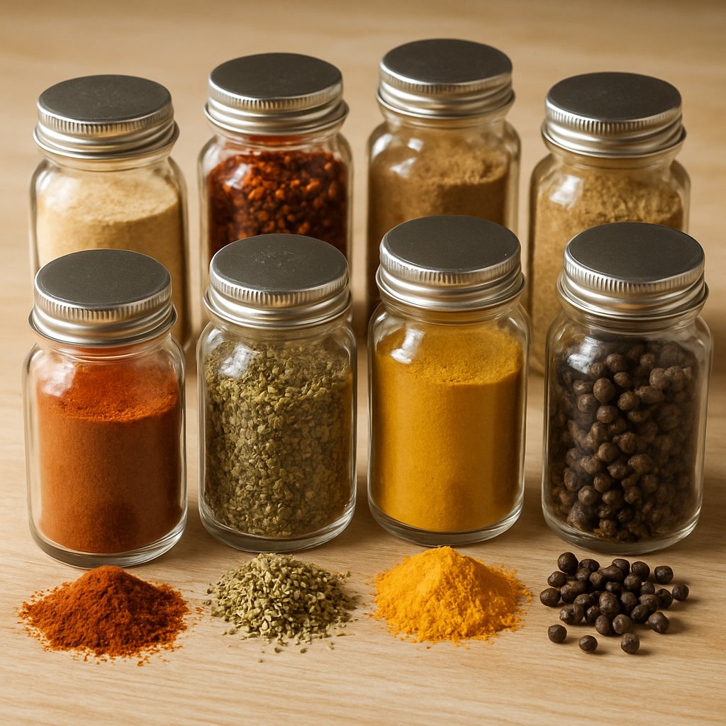 خرید جار شیشه ای ادویه + قیمت فروش استثنایی