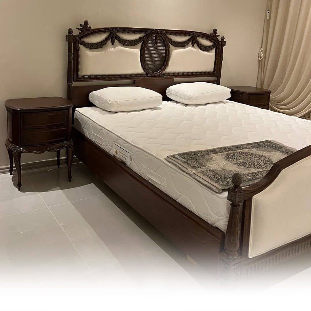 سرویس خواب ریز گل منبت طرح کاجی