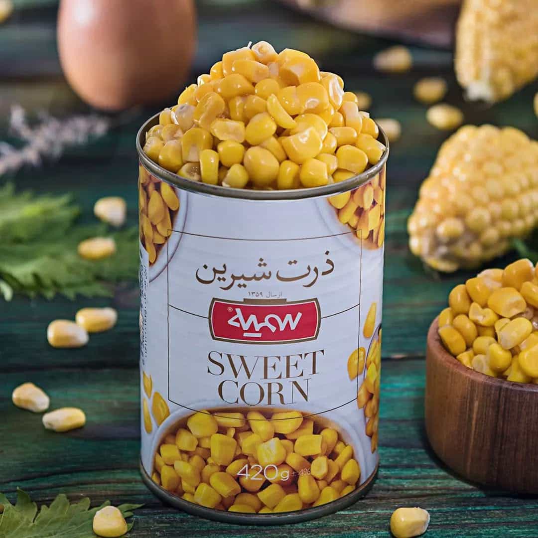 خرید کنسرو ذرت شیرین + قیمت رقابتی