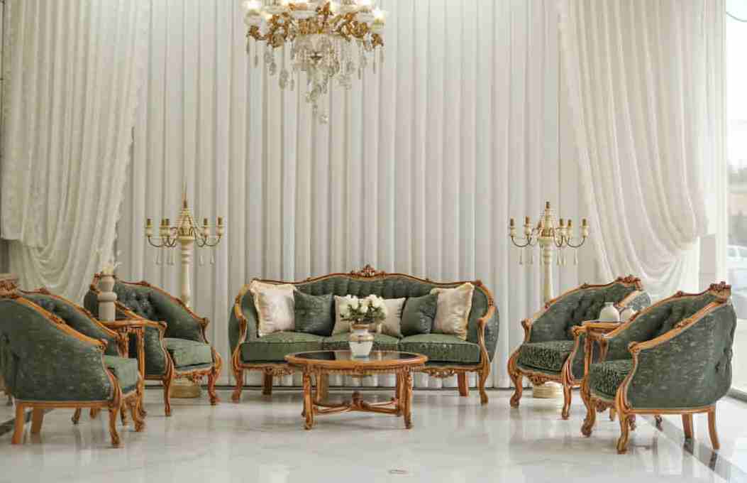 فروش فوق العاده مبل کلاسیک زمرد + با زیبایی بی نظیر