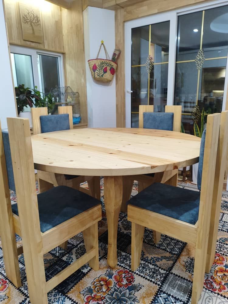 خرید میز ناهار خوری چوبی + با صرفه