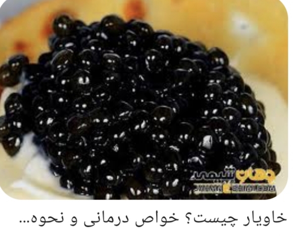 فوایدوخواص خاویاربلوگا