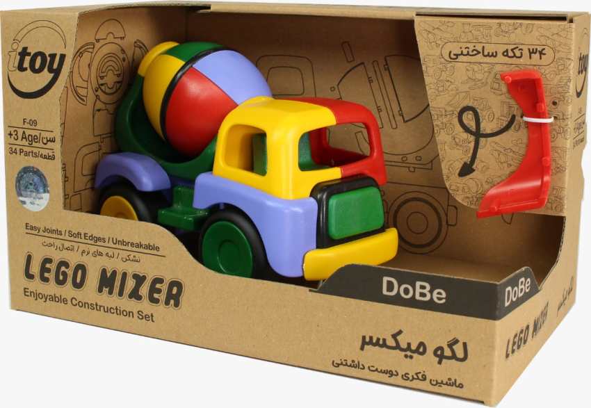 قیمت شگفت انگیز لگو میکسر ساختنی