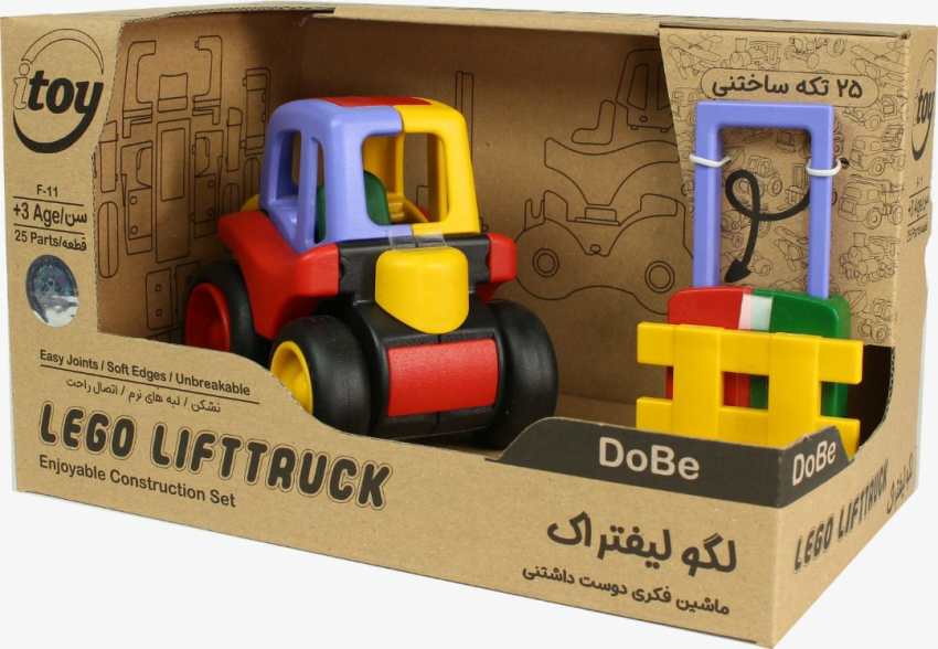 قیمت شگفت انگیز لگو لیفتراک ساختنی + تخفیف