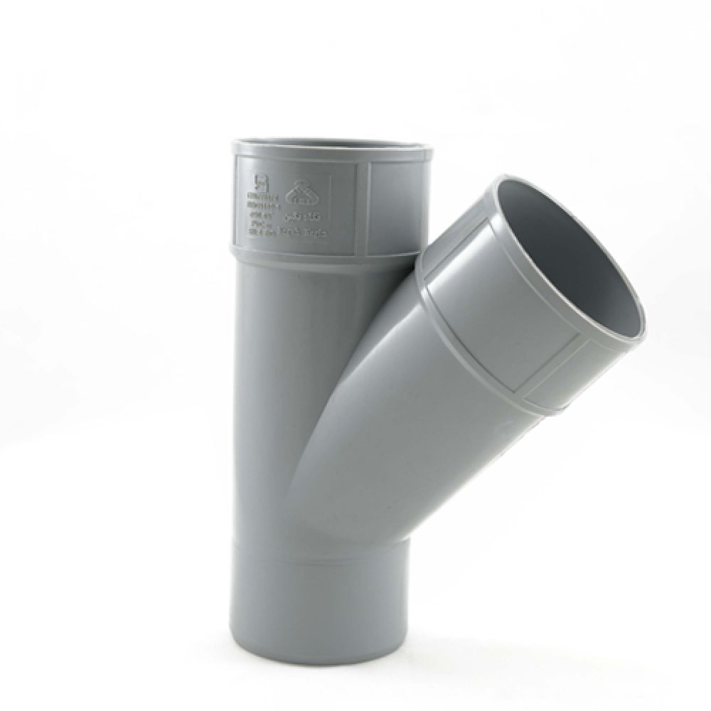 سه راه ۴۵ درجه پلیکا upvc نگین خرید