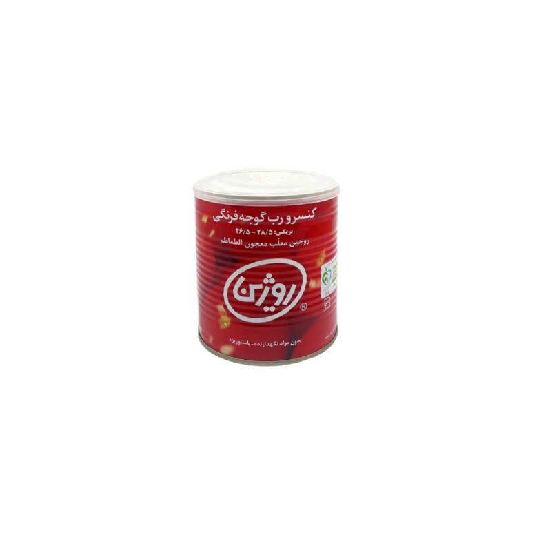 قیمت خرید رب گوجه فرنگی روژین + فروش ویژه