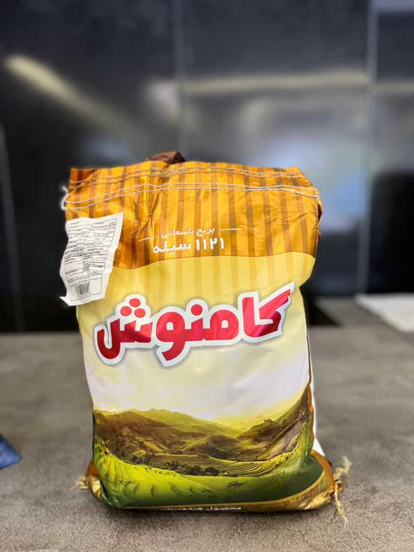 قیمت خرید برنج هندی ۱۱۲۱ کامنوش