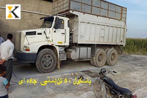 باسکول جاده‌ ای ۵۰ تنی بتن فلزی با دقت بالا