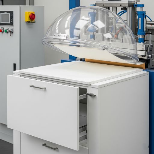 فروش روکش PVC سفید مات FRP کد FR 3010 - تولید ایران برای وکیوم ممبران