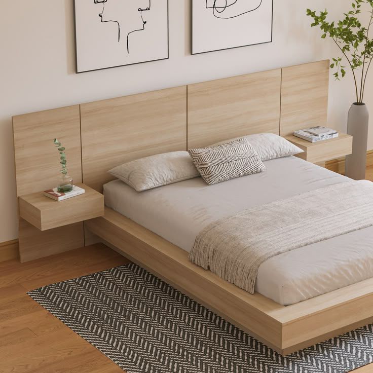 قیمت تخت دو نفره چوبی + فوق‌ العاده عالی