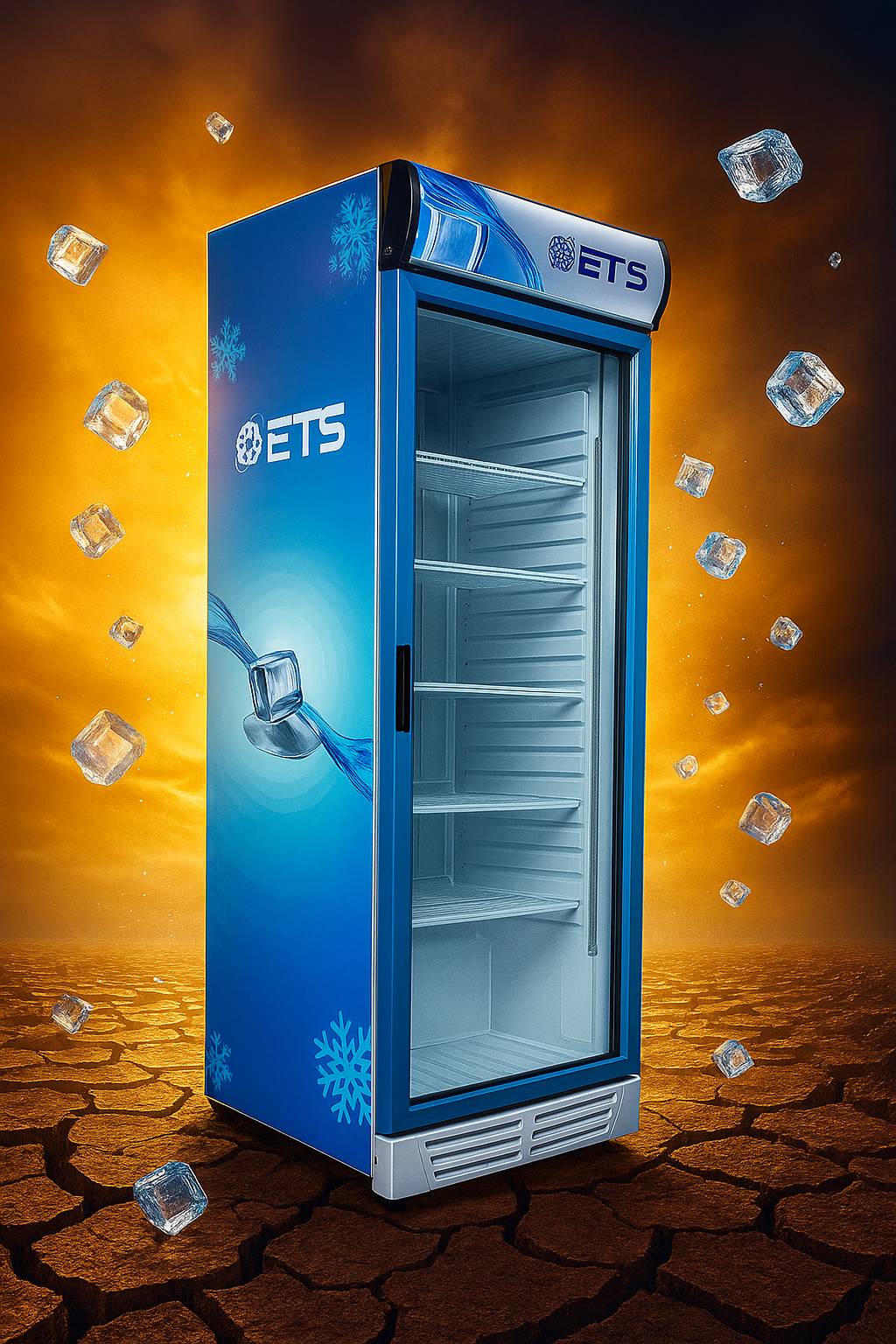 قیمت یخچال ویترینی ۷۰ سانتی + ظرفیت ۳۱۵ لیتر واقعی