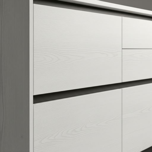 روکش وکیوم ممبران طرح چوب سفید کد F 4080 + خرید اینترنتی روکش کابینت از وارناسا