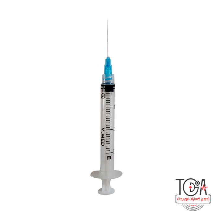 سرنگ لوئرلاک 3 سی سی V.MED (ویمد)