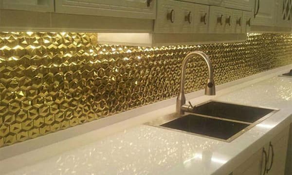 قیمت خرید سرامیک آشپزخانه طلایی عمده به صرفه و ارزان