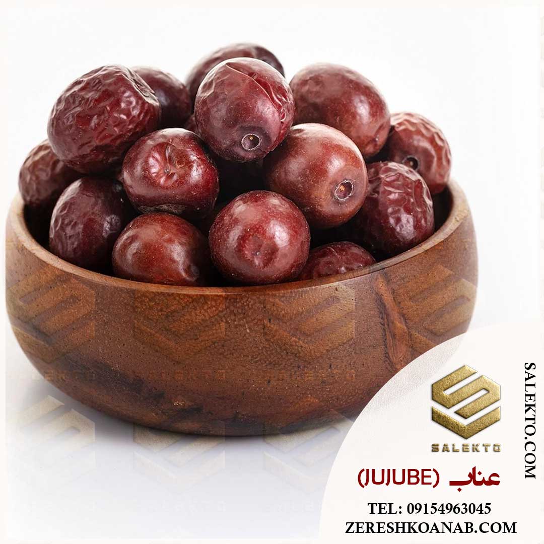 عناب خشک بیرجند با طعم شیرین و خواص بی‌ نظیر + خرید عمده با قیمت رقابتی