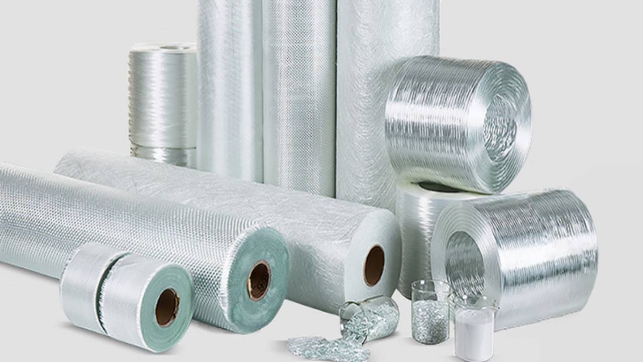 صادرات مواد اولیه فایبرگلاس و رزین و الیاف و اروزیل و تیتان با گواهی کیفیت