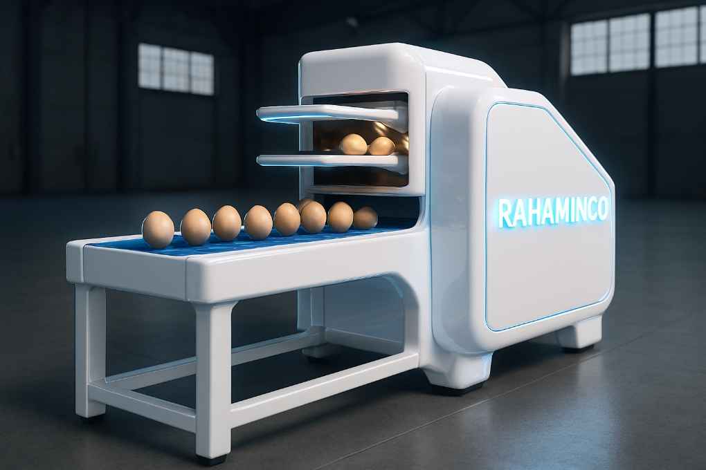 قیمت و خرید سورتر اکونومی RAHAMINCO | فروش دستگاه بسته‌بندی تخم‌مرغ کوچک و اقتصادی