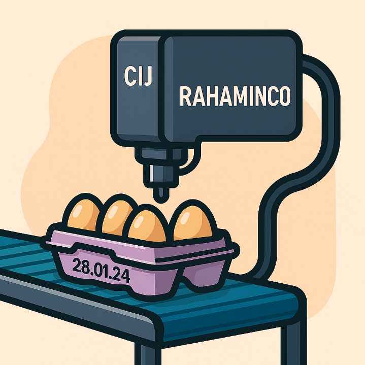 خرید پرینتر CIJ RAHAMINCO | چاپ صنعتی با سرعت بالا و دوام عالی