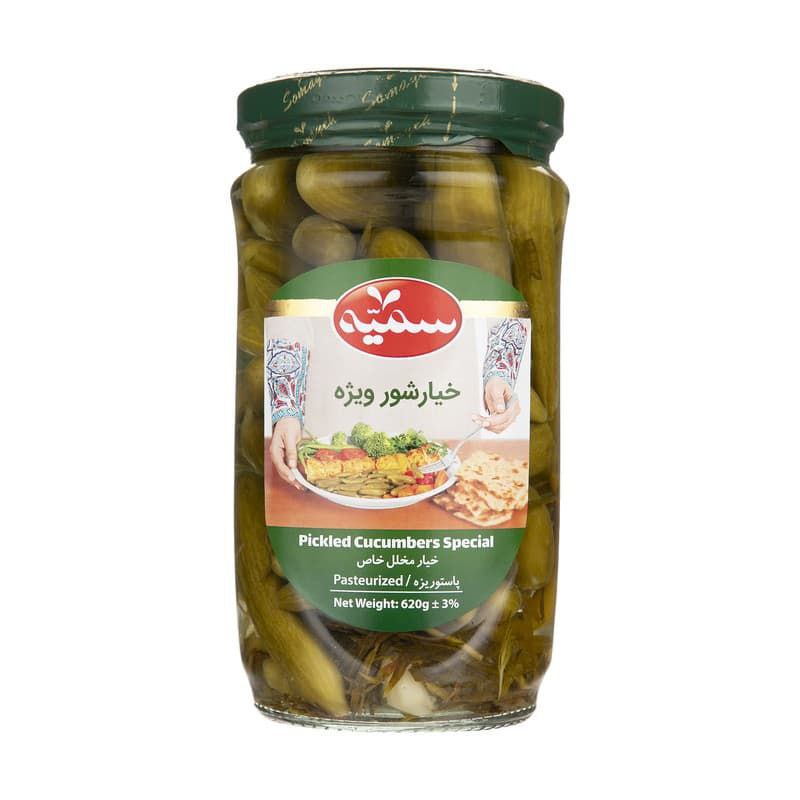 خرید عمده خیارشور ویژه سمیه با بهترین قیمت