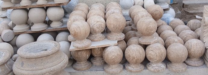خرید بی واسطه انواع گوی سنگی + فروش عمده