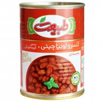 کنسرو لوبیا چیتی طبیعت 380 گرمی + قیمت و کیفیت عالی