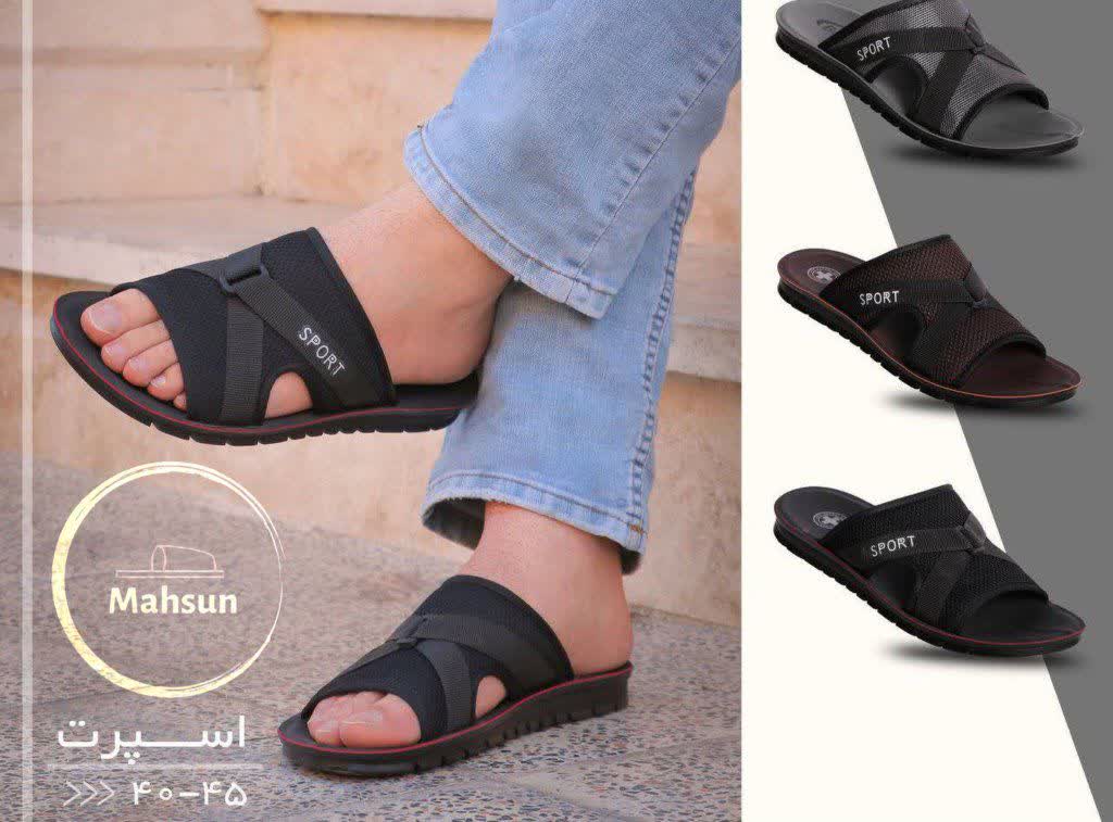 فروش عمده دمپایی طبی مردانه اسپرت + ارزان قیمت